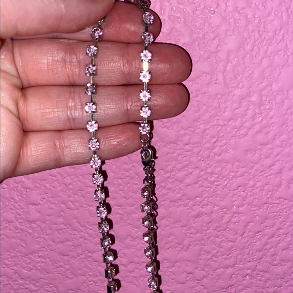 Pink necklace